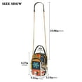 thumbnail image 2 of FORMRS Crossbody Bag for Women Quilted Travel Shoulder Cell Phone Purse with Chain Strap Handbag, Floral Patterns, 2 of 7