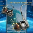 thumbnail image 6 of Hwkond Earbuds Wireless Bluetooth Hanging Neck Wireless Bluetooth Headset Super Standby Life Display Power Heavy Bass Listening Sports Wireless Headphones Up to 25% Off, 6 of 8