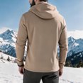 thumbnail image 5 of Casual Asymmetric Zip Jackets for Men Hooded Long Sleeve Slim Fit Going Out Jacket, 5 of 6