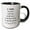 Black/White, variant on 3drose, 5 Years in Months Days Hours Minutes Seconds Anniversary Going Strong, 11oz Mug