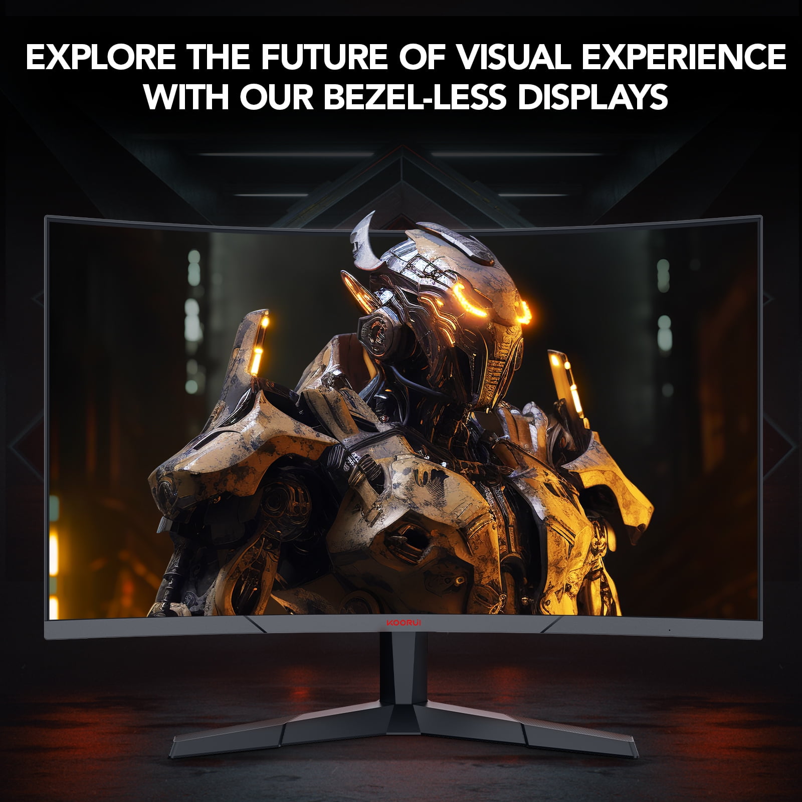 KOORUI 27'' 2K QHD 144Hz 1ms Curved Gaming Monitor, Adpitive-sync, 100% sRGB, HDMI/DP, Black, 27E6QC - Walmart.com KOORUI 27'' 2K QHD 144Hz 1ms Curved Gaming Monitor, Adpitive-sync, 100% sRGB, HDMI/DP, Black, 27E6QC - Walmart.com