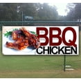 thumbnail image 1 of BBQ Chicken 13 oz heavy duty vinyl banner sign with metal grommets, new, store, advertising, flag, (many sizes available), 1 of 3