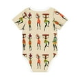 thumbnail image 2 of Rocae African Women for Baby Climbing Clothes Soft Baby Romper for Active Infants Comfortable and Breathable Crawling Jumpsuit Unisex Baby Outfit 2 Years, 2 of 8