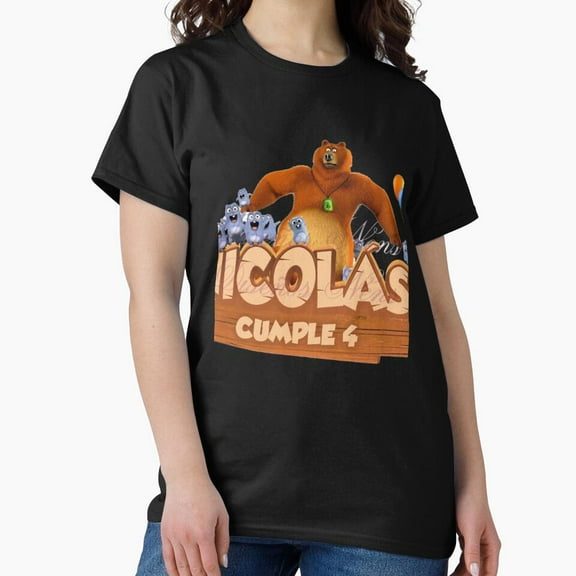 Grizzy And The Lemmings Classic Retro Cartoon Forest Creature Unisex T-Shirt, up to size 5XL