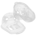 thumbnail image 1 of 2 uds caja de almacenamiento de gorra de béisbol soporte de exhibición de gorra de béisbol transparente soporte de almacenamiento de sombrero de plástico, 1 of 4