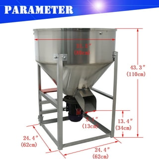 YUCHENGTECH 10L Lab Dry Powder Mixer Mixing Machine Particle Blender Powder  Mixer Granual Blender for Food Chemical Medical 0-33 rpm (110V