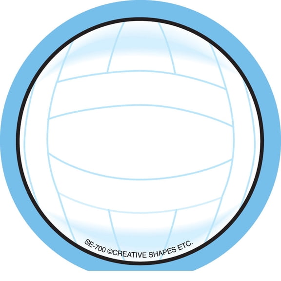SHAPES ETC. Mini Notepad - Volleyball
