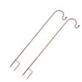 thumbnail image 1 of EOTVIA 2Set Shepherd Hook Iron Removable Hanging Stake For Flower Pots Garden Lights Mason Jars,Shepherd Hook,Removable Shepherd Hook, 1 of 8