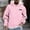 Pink, variant on Qulqfy Beige Mens Hoodies Graphic Casual Pullover Fall Hooded Long Sleeve Sweatshirts Mens Sweatshirts L