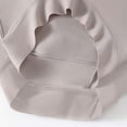 thumbnail image 6 of Womens Butt Lifting Panties High Waisted Full Coverage Briefs Solid Color Soft Stretchy Underwear Sleepwear Gray 2XL, 6 of 6