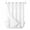 White, variant on No Hook Shower Curtains with Detachable Snap-in Liner Set, Pure White Waterproof Hotel Style Bathroom Shower Curtain, Simple Solid Color Breathable Mesh Top Window Bath Curtains 72''x84''