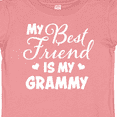 thumbnail image 4 of Inktastic My Best Friend is My Grammy with Hearts Boys or Girls Baby T-Shirt, 4 of 5