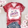 thumbnail image 4 of EQWLJWE I love my mom Funny Mothers Day Gifts For Mom Mommy Mama T-Shirt, 4 of 5
