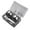 A, variant on Stainless Steel Balls Set Reusable Metal Ice Cubes 2-Pack Round Drink Coolers for Summer Home Bar