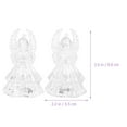 thumbnail image 2 of Dosaele 4Pcs Color Changing Angel Lamp Night Light Angel Gift Angel Figurine Desk Ornament, 2 of 8