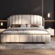 thumbnail image 2 of Royal Nordic Double Bed Modern Minimalist King Queen Frame Double Bed Twin Living Room Letti Matrimoniali Furniture For Bedroom My Lux Decor Round, 2 of 9