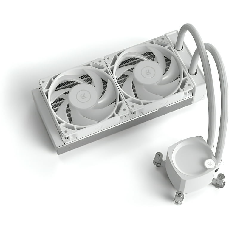 EK-Nucleus AIO CR240 Lux D-RGB, White - 240 mm All-in-One