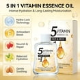 thumbnail image 4 of Rewenti Five In One Vitamin Facial Essences Oil Warming and Moisturizing Smoothi Moisturizing Essences 50ml, 4 of 9
