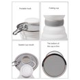 thumbnail image 2 of Botella de agua plegable de 500ml, taza de Camping reutilizable con mosquetón, botellas de agua de viaje deportivas plegables a prueba de fugas de silicona, 2 of 2