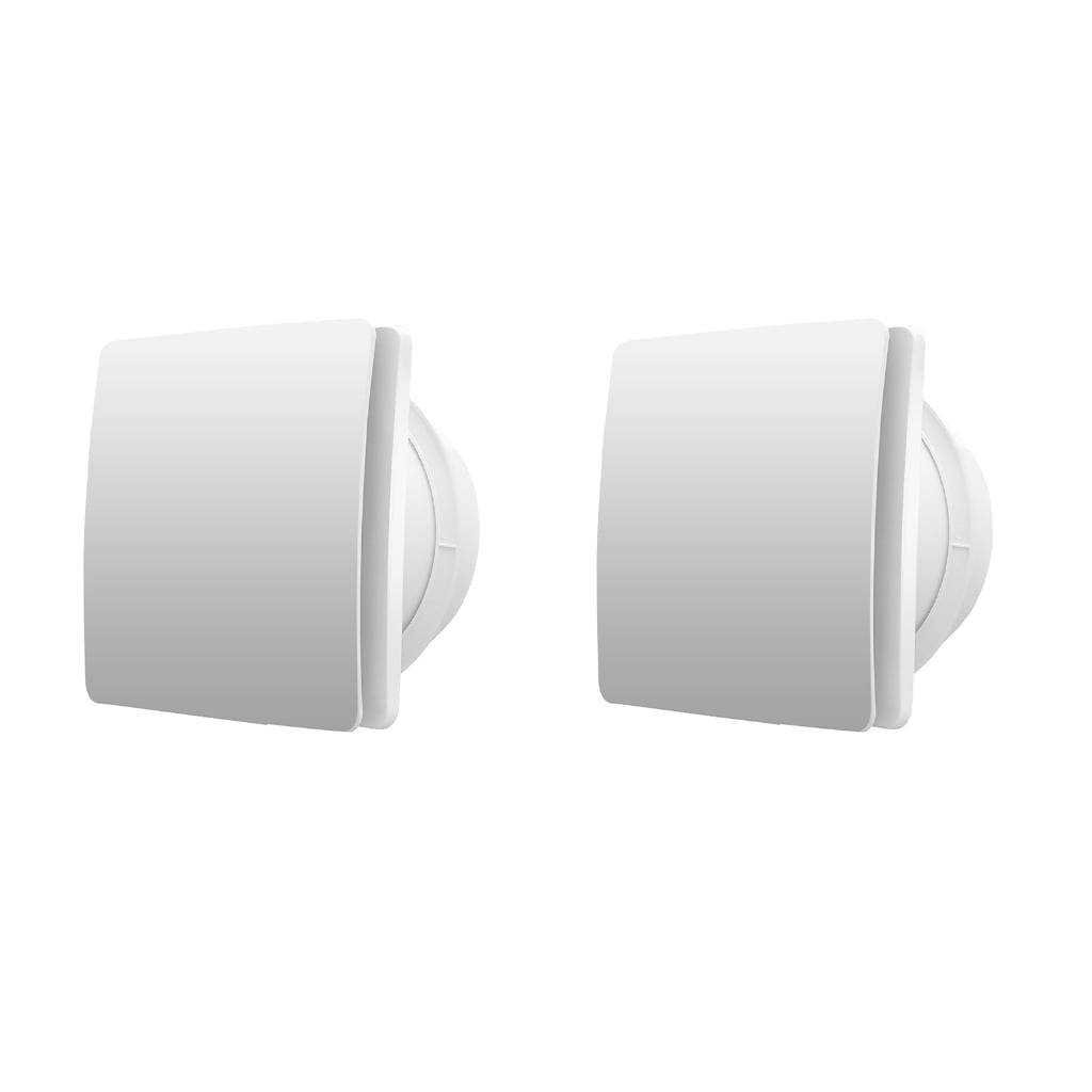 Low Noise Ventilation Fan Bathroom Exhaust Fan Kitchen Air Extractor Duct Fan for Window Wall Ceiling Mount Easy Use
