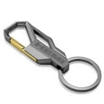 thumbnail image 2 of iPick Image for HEMI Logo Gunmetal Black Carabiner-style Snap Hook Metal Key Chain, Official Licensed, 2 of 5