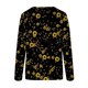 thumbnail image 5 of Tops de Mujer Camisas de Manga Larga Moda de Otoño Blusa de Camiseta Informal Con Estampado de Cuello Redondo Odeerbi ODB149196, 5 of 5