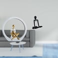 thumbnail image 2 of Figura De Niña Pensadora, Estatua De Mujer, Centro De Mesa, Dormitorio, Regalo Para Lectores, Estantería, Escultura Abstracta De Granja, Adorno Decorativo Versátil, Figura, Estatua Para, 2 of 8
