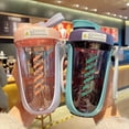 thumbnail image 1 of Shaker Cup,590ml Fitness Sport Water Shaker Bottle Water Bottle High Capacity, 1 of 7