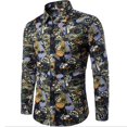 thumbnail image 1 of Nuevas camisas de otoño para hombres camisas sociales de lujo de manga larga barrocas 3D camisetas de gran tamaño con solapa camisetas para hombre ropa de otoño, 1 of 6