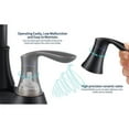 thumbnail image 5 of 2-Handle 4-Inch Oil Rubbed Bronze Bathroom Faucet, Centerset Bathroom Sink Faucets with Pop-up Drain and Supply Hoses, 5 of 8