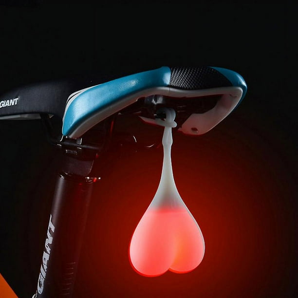 Testículos Luminosos para Luz Trasera De Bicicleta Luz De Advertencia, Luz Nocturna, Luz De Silicona Accesorios para Bicicletas Ciclismo Gearred Rojo Verde Cocina, Decoración y Otros