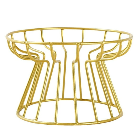 Pet Bowl Stand, Nordic Cat Bowl High Stand, Bowl Stand, Anti-Cervical Spondylosis and Anti-Turnover Cat Food Bowl Gold