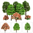 thumbnail image 6 of HAMPPLIES Mini Trees for Fairy Garden Plastic 70Pcs 3.14X1.57X1.57in, 6 of 8