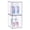 2 Tall, variant on Sorbus 5-Pack Clear Stackable Acrylic Drawers – Tall, Wide & Small for Baby Accessories