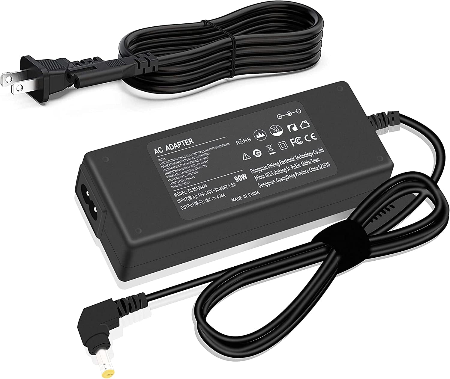 19V 4.74A 90W for Asus Toshiba Ac Adapter Laptop Computer Charger