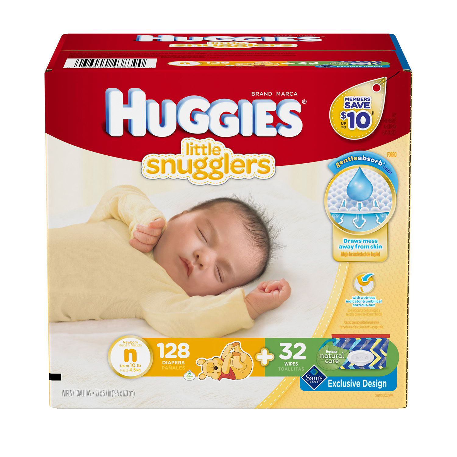 huggies little snugglers newborn 128