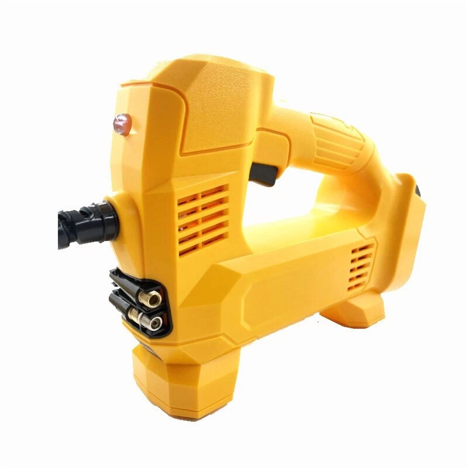 Electric Air Pump Cordless Air Inflator Air Compressor with LED Light For Dewalt