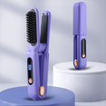 thumbnail image 2 of Plancha de Pelo Digital 2 en 1 con 3 Temperaturas Ajustables, Color Violeta, 2 of 8