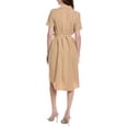 thumbnail image 2 of Nanette Nanette Lepore womens  Short Sleeve Shirt Dress, 14, Brown, 2 of 3