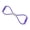 Purple, variant on YIFAEUX Figure 8 Fitness Resistance Band with Anti-slip Handle Portable Men Women Arm Shoulder Stretch Strength Training Exercise Elastic Strap Tension Rope