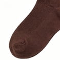 thumbnail image 4 of KyCheLot Kids Girls Socks Fall Knee-High Ruffle Trim Bow Knot Socks Breathable Going out Socks, 4 of 5