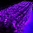 thumbnail image 1 of Estbridge Halloween/Christmas Net Lights Outdoor  6.6FT x 6.6FT 144 LED Fairy String Light with 8 Lighting Modes  Connectable Light for Garden Tree Bushes  Holiday Wedding Party Decoratio, 1 of 7