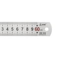 thumbnail image 1 of Unique Bargains Stainless Steel Ruler, 24" Metal Rulers 1.14" Wide Inch and Metric Graduation, 1 of 7