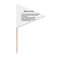 thumbnail image 1 of Célèbre Poésie Cure-Dent Triangle Toppers de Cupcake Drapeau, 1 of 3