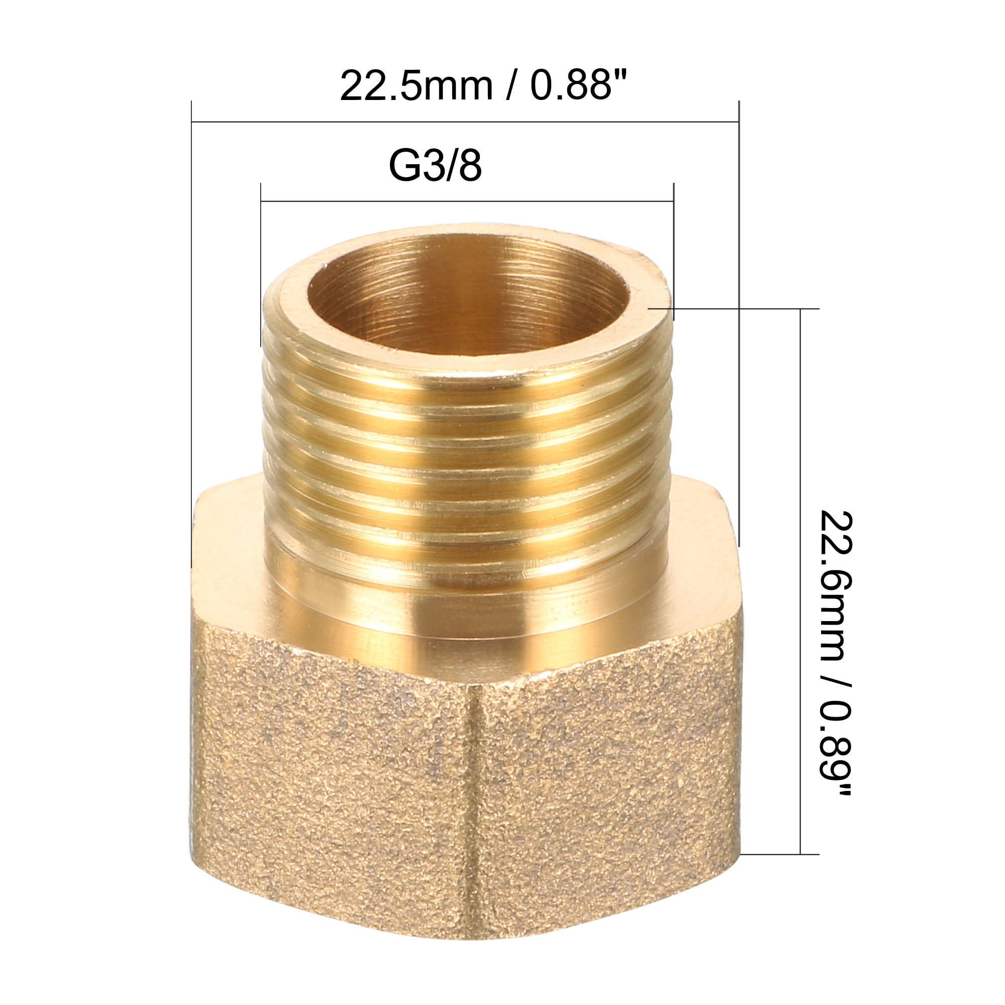 Raccord Laiton BSP Mâle Pour Tuyau - Filetage Extérieur, Tailles 1/4 à 1", Pour Air, Eau, Gaz
