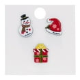 thumbnail image 2 of hengtong 5xAnime Brooch Pins Set Cute Badges for Party Christmas Women Men Snowman 1, 2 of 7