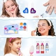 thumbnail image 5 of Bolsa de maquillaje para niños, juego de juguetes para niñas, regalo de cumpleaños, seguridad, 48 piezas, 5 of 5