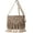 Grey, variant on Crossbody Purse for Women Cute Macrame Hobo Satchel Bags Knit Summer Beach Bag Tassels Shoulder Crochet Tote Handbag