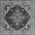 thumbnail image 1 of Ahgly Company Indoor Square Oriental Gray Industrial Area Rugs, 7' Square, 1 of 4