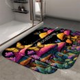 thumbnail image 2 of 1pc Colorful Fairyland Absorbent Non-Slip Bathroom Thickened Flannel Rug Decor,Soft,Quick Drying,Suitable For Indoor/outdoor Use,Bathrooms,Bedrooms,Kitchens,Terrace,Laundry Rooms,16"x24", 2 of 9